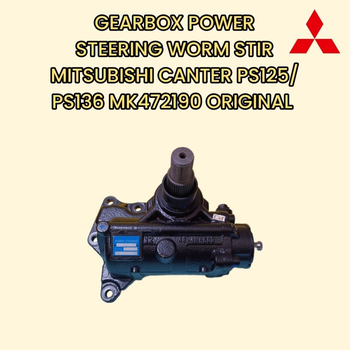 GEARBOX POWER STEERING MITSUBISHI CANTER 125/136PS WORM STIR MK472190