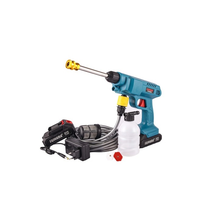 Terlaris Fujiyama Jet Cleaner Mesin Cuci Steam Motor Mobil Ac 2 Baterai Japan