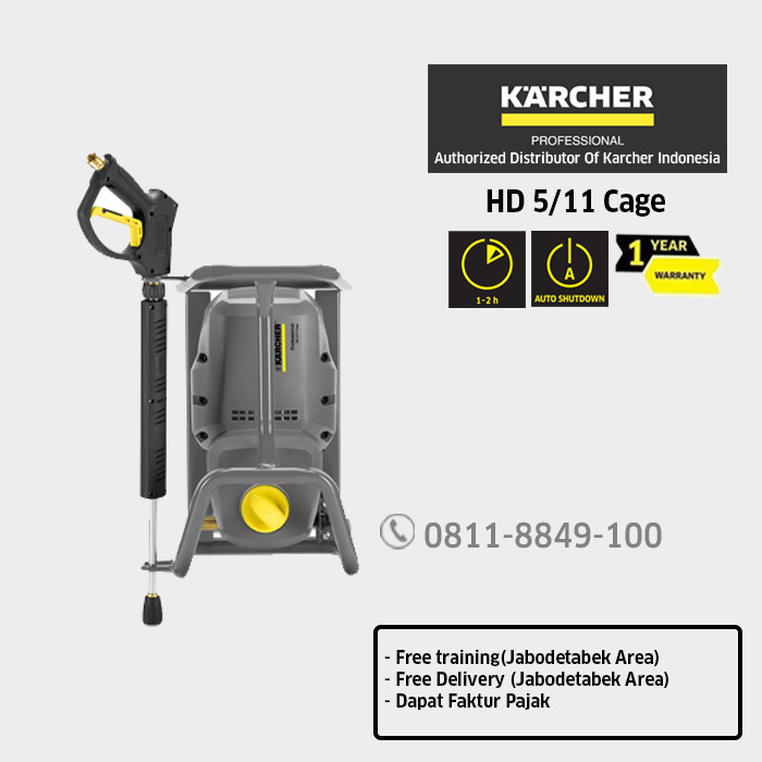 Terbaru Karcher High Pressure Cleaner Hd 5/11 Cage Classic