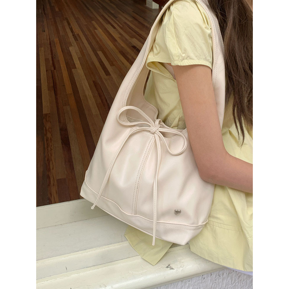 Y2.Morgan-Tote Bag kapasitas besar motif kupu-kupu Impor Korea Tas Wanita komuter Tas Bahu kasual Sh