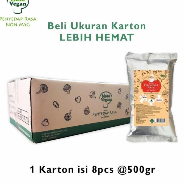 

Yedap Rasa Non Msg / Kaldu Jamur Motovegan 500 Gram