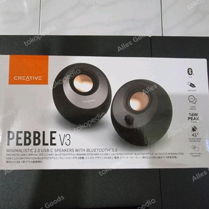 CREATIVE Pebble V3 Bluetooth 5.0 Desktop Speaker E88A