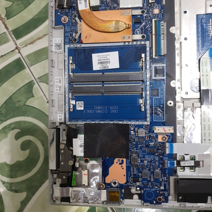 MOTHERBOARD HP PAVILION X360 CONVERTIBLE 14-DY0XXX INTEL CORE I3-1125G4 GEN 11
