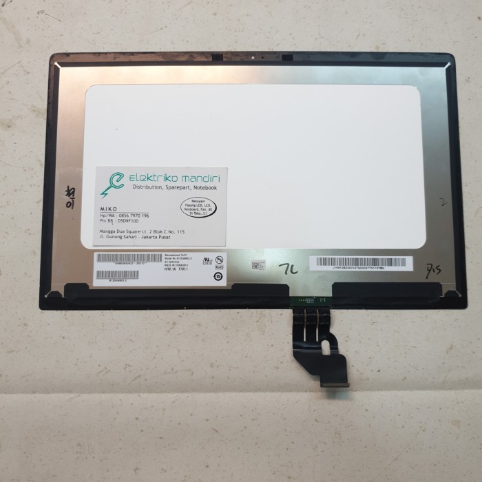 LED LCD ASUS ZENBOOK UX390 UX390U UX390UA UX390UAK B125HAN03.0 ASEMBLY