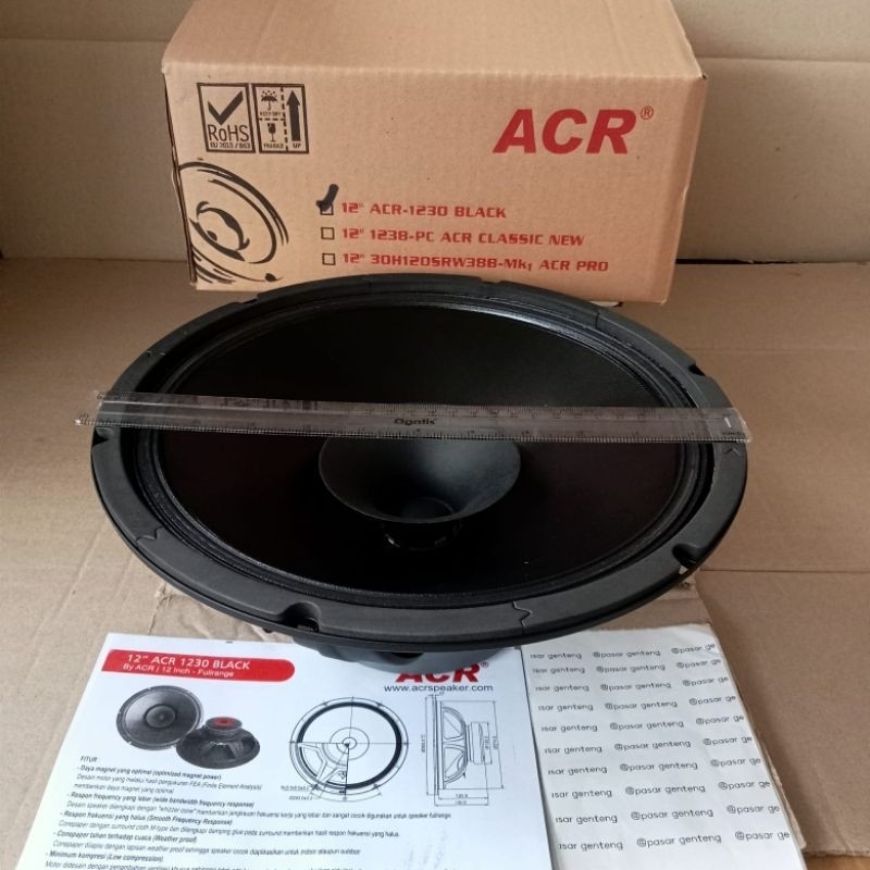 SIAP KIRIM- Speaker acr 12 INCHI 12in 12 in 1230 black full range fullrange fullring