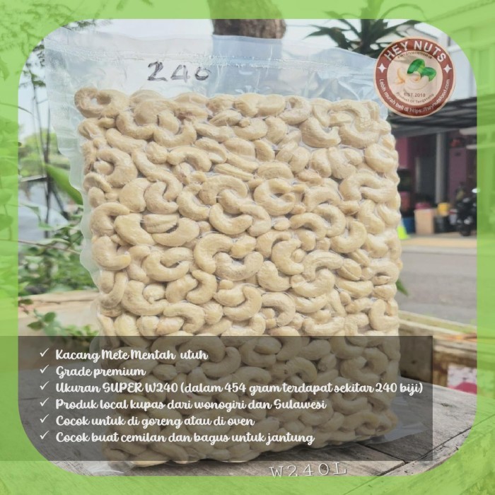 

Kacang Mede Super Mentah Wonogiri 1 kg