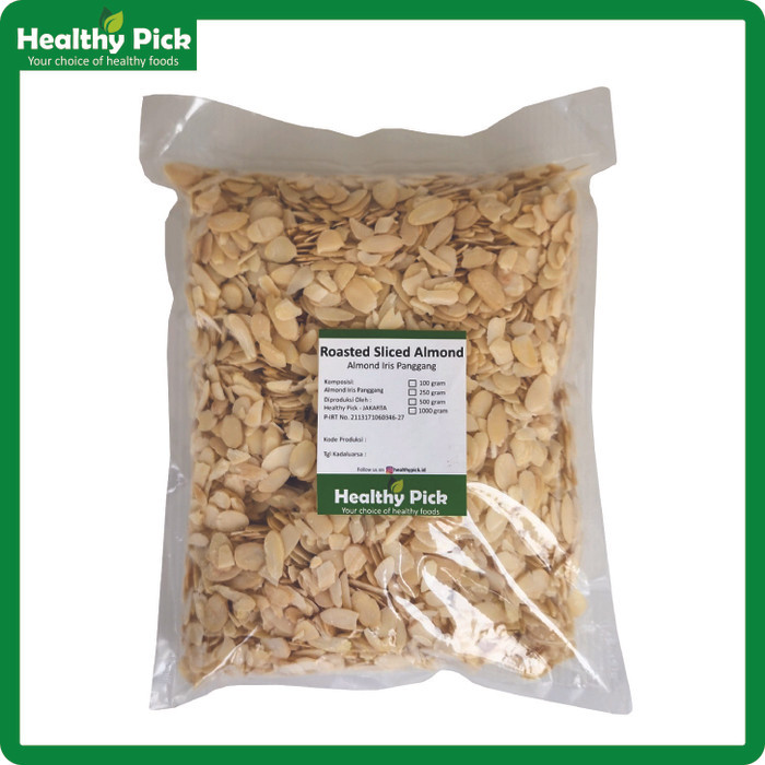 

Roasted Slice Almond Premium 1 Kg
