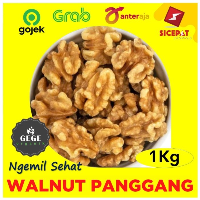 

1Kg Kacang Walnut Panggang Roasted Walnut Walnuts