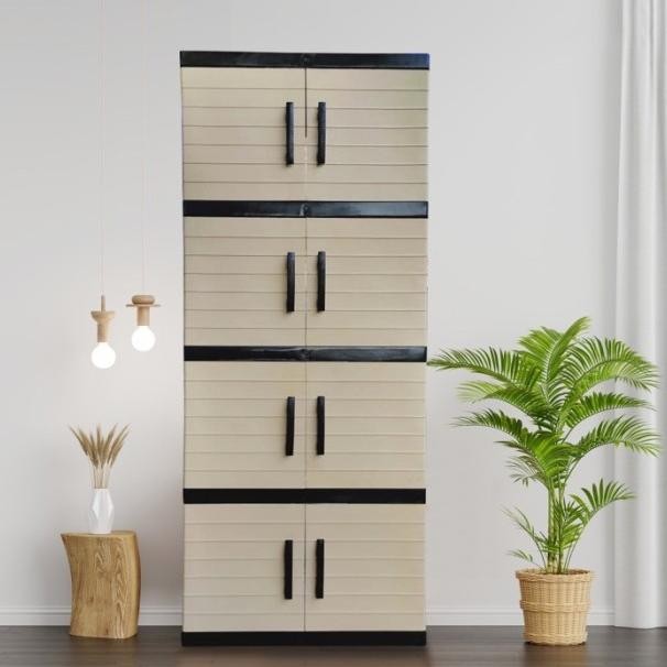 Lemari Pakaian Lemari Plastik Jumbo- Susun 2, Susun 3, Susun 4