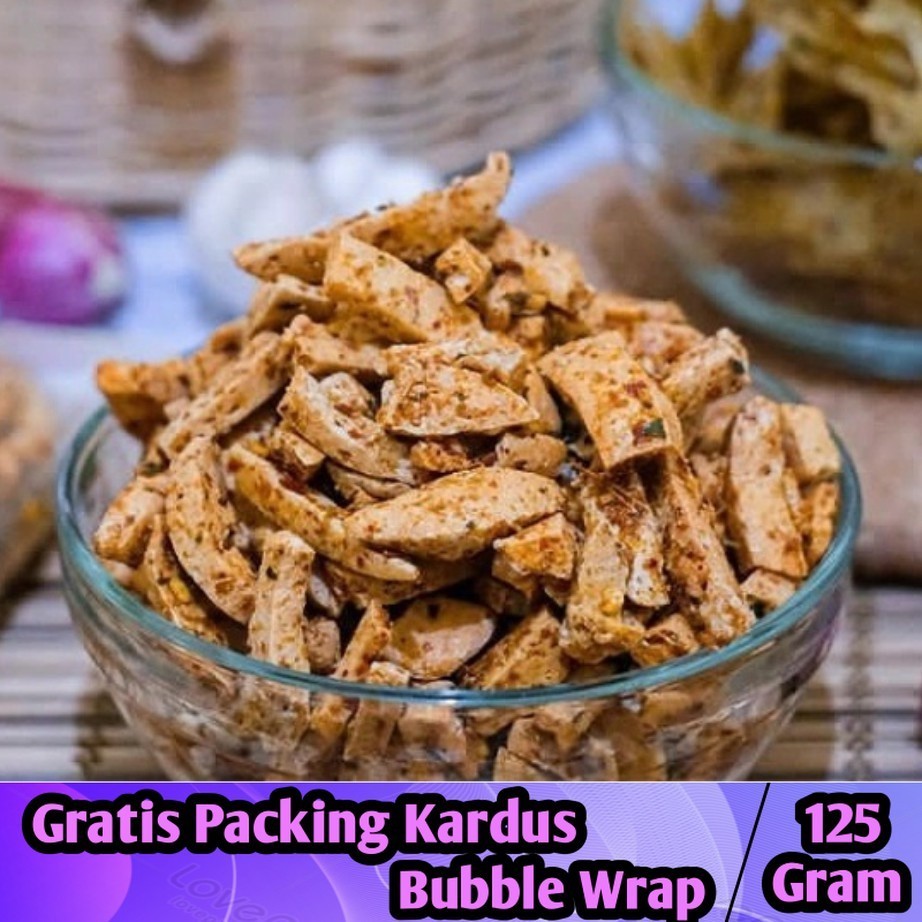 

Cemilan Basreng Stik Pedas 125gram Daun Jeruk / basreng basreng Gurih - Iqorni Snack cemilan jadul