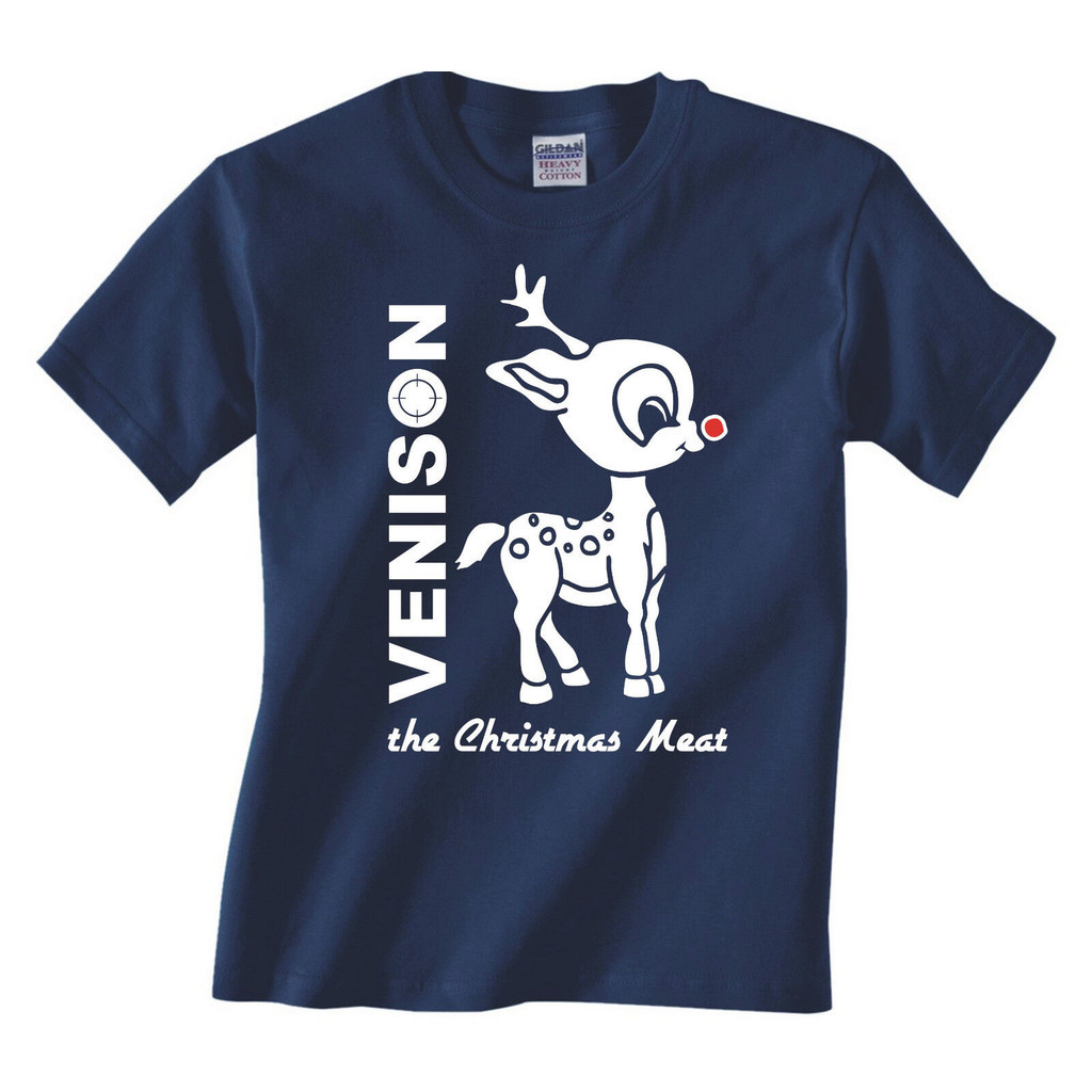 Daging Rusa Kaos Daging Natal Banyak Warnapemburu Rusa Bambi Rudolph Santa