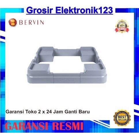 DUDUKAN RODA MESIN CUCI 2 TABUNG BERVIN BWSA120 BWSA-120 KAKI KULKAS