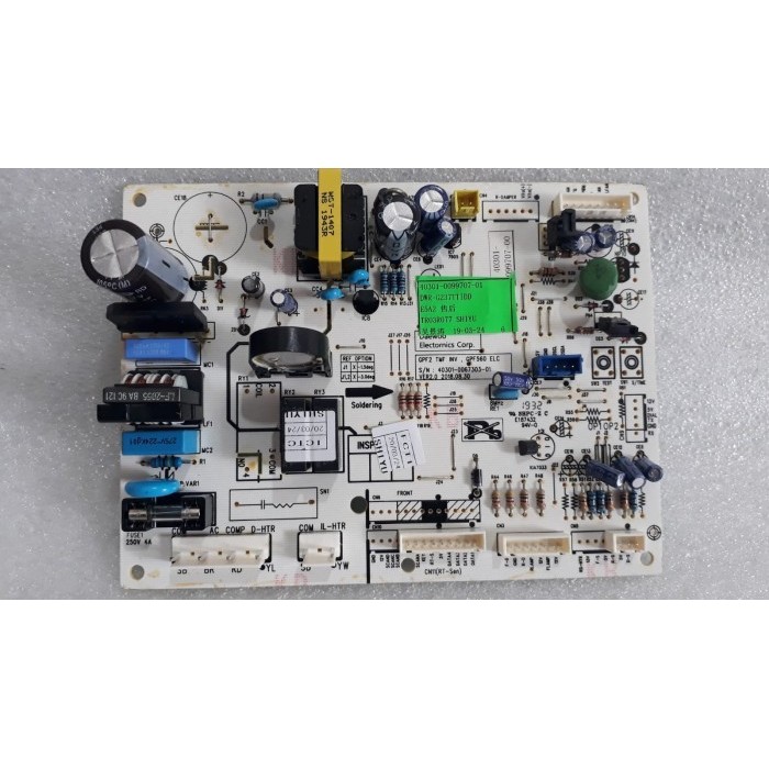 DWR-G237TTIDD SPAREPART ORIGINAL MODUL PCB KULKAS DAEWOO ORIGINAL