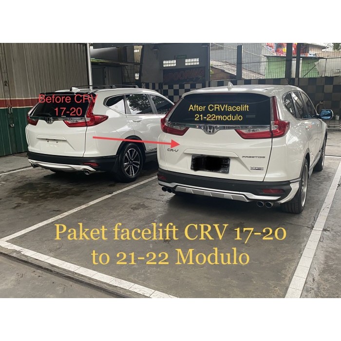 Paket Facelift CRV turbo 17-20 to CRV turbo 21-22 facelift full baru