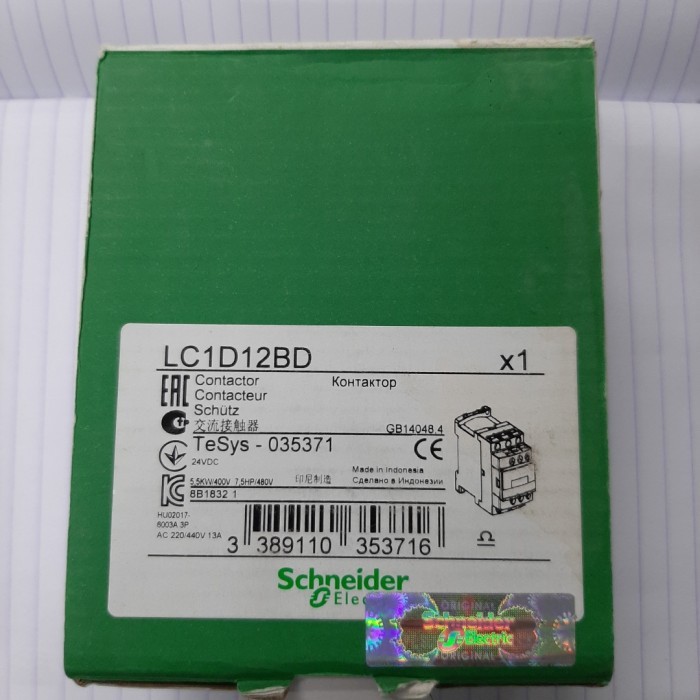 Lc1D12Bd Schneider Genuine