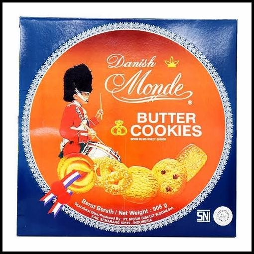 

Monde Butter Cookies 908Gr Kaleng Biskuit