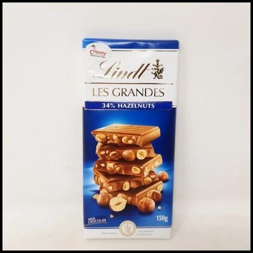 

Lindt Grand Milk Hazelnut 150Gr | Coklat | Kue | Snack | Camilan