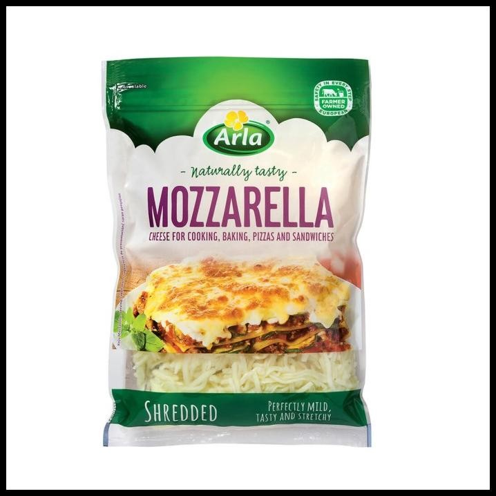 

Arla Mozarella Shredded Cheese 175 Gr