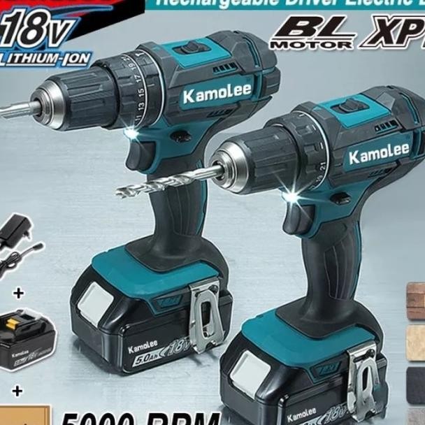 Kamolee-Mesin Bor Ddf485 10/13Mm 450N.M-Cordless Impact Drill