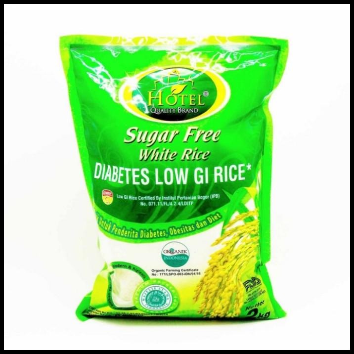 

Hotel Beras Bebas Gula (Diabetes) 2Kg