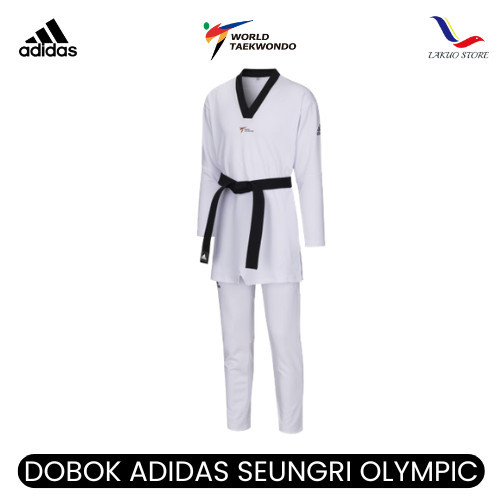 DOBOK ADIDAS SEUNGRI OLIMPIADE / SERAGAM TAEKWONDO SEUNGRI OLYMPIC / ADIDAS ORIGINAL