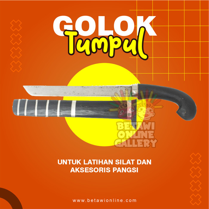 Golok Betawi Tumpul