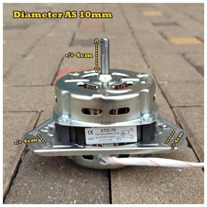 DINAMO SPIN MESIN CUCI KAKI 3 MOTOR SPIN YYG 60 MOTOR PENGERING MESIN