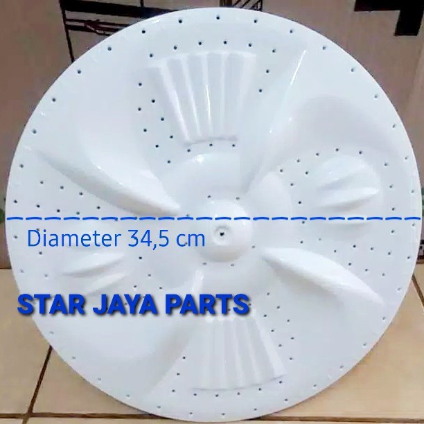 PULSATOR MESIN CUCI 2 TABUNG SANYO AQUA SERIES SW-871XT