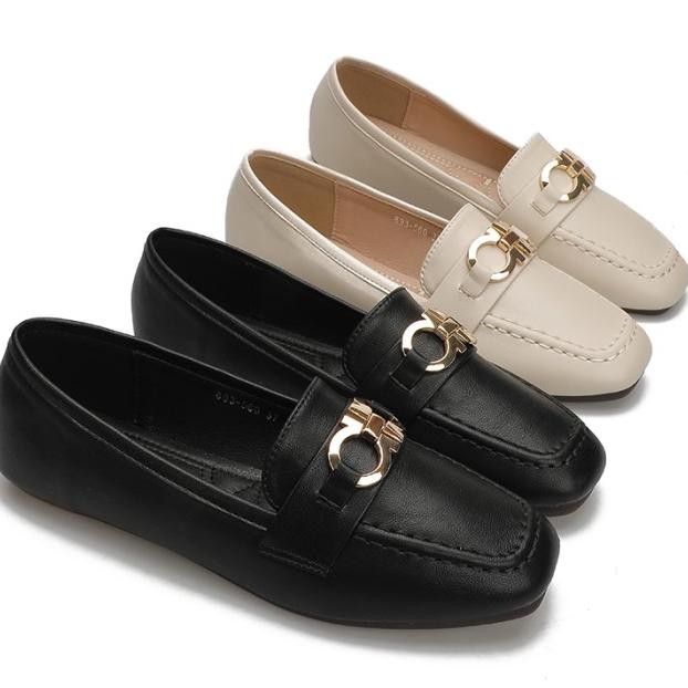 Coline Sepatu Flatshoes Kerja Wanita C1051