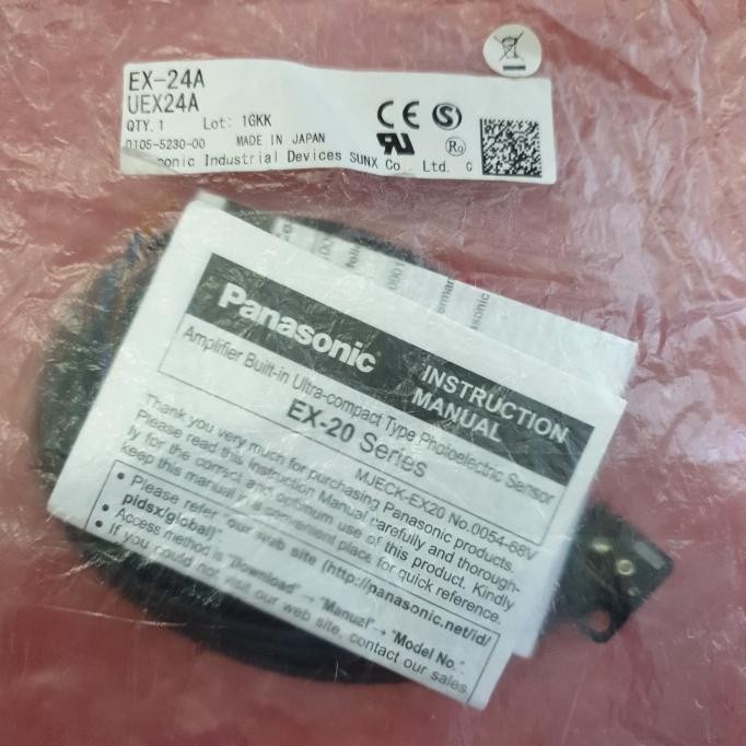 [ Aa ] Sunx Panasonic Diffuse Reflective Sensor Ex24A Ex-24A