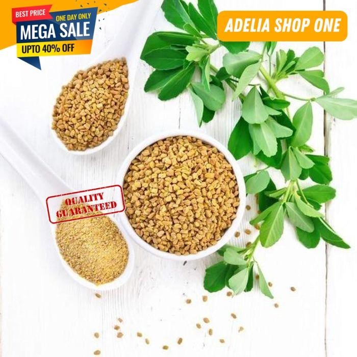 

FENUGREEK SEED 500 GRAM BIJI KLABA( KLABET ) 500 GRAM CEPAT!