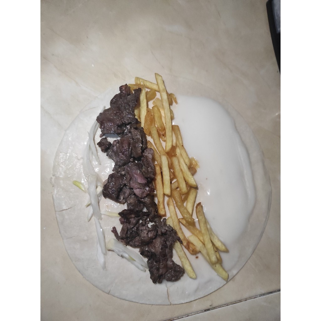 

Beef Shawarma wrap