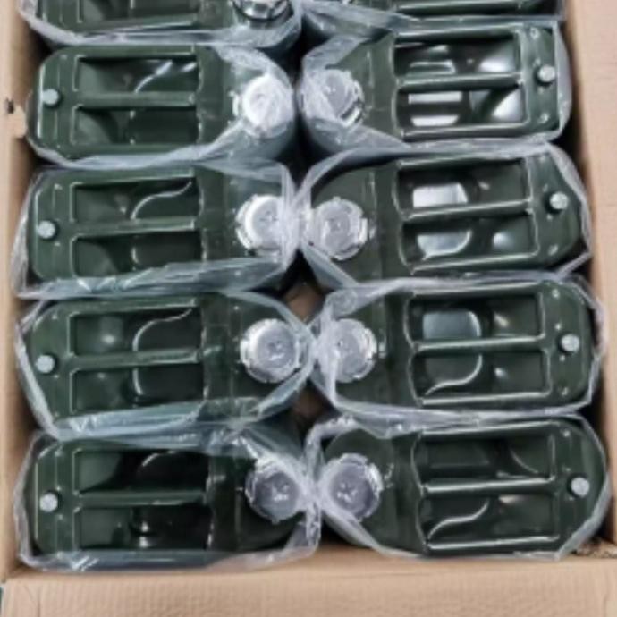 Jerigen Besi 5 Liter/Jerigen Besi/Jerry Can/Tanpa Selang-Corong  Ready