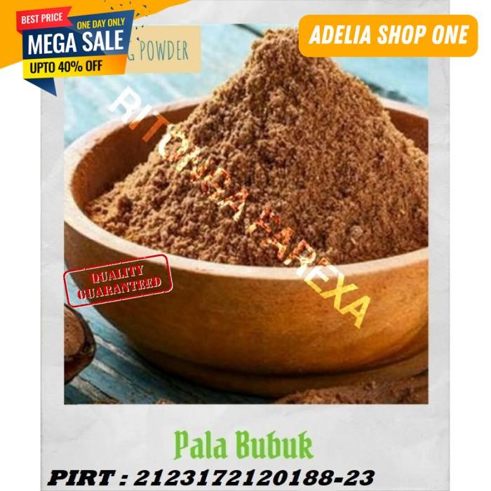 

PURE NUTMEG POWDER BUBUK BIJI PALA MURNI 50 GRAM PALING DISUKAI!!!