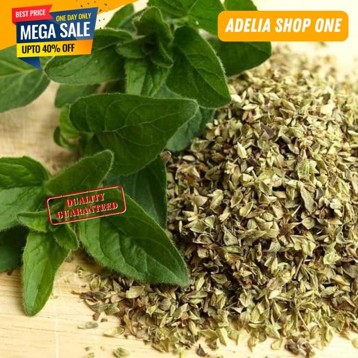 

OREGANO LEAVES DRIED 1 KGOREGANO KERING 1 KG PALING DISUKAI!