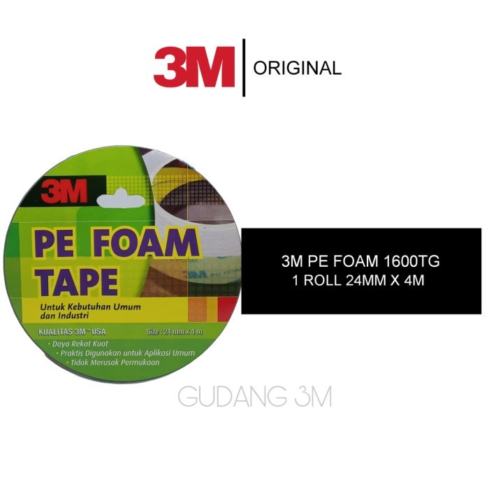 

Paket 10roll 1600TG Pe Foam 24MM x 4M Free 1 Roll