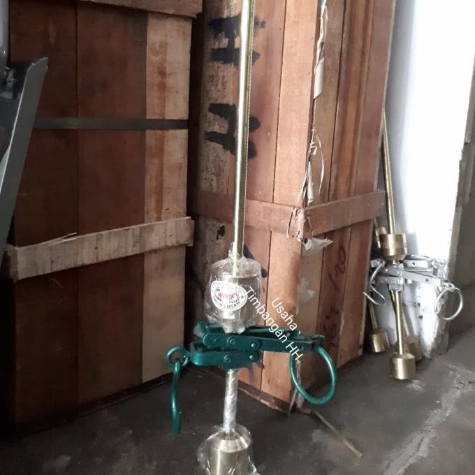 Timbangan Gantung Dacin 50Kg Hidup Kuningan