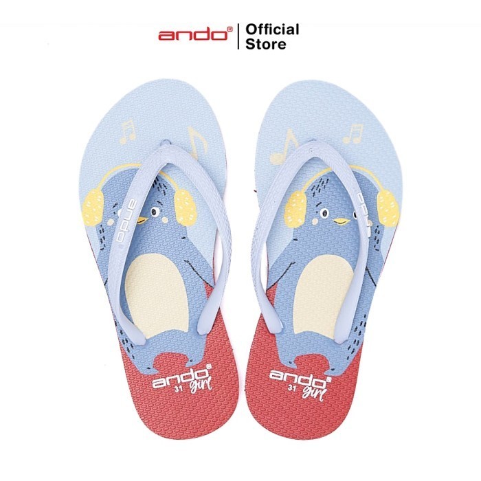 New Arrival Sandal Jepit Anak Perempuan Ando Sandal Jepit Remaja Sandal Jepit Ando Snm