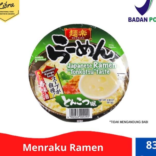 

Menraku Ramen Tonkotsu Cup