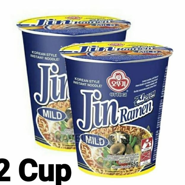 

[Bundling 2 Pcs] Ottogi Jin Ld Cup Ramen - E Kuah Ramyun Ala Korea
