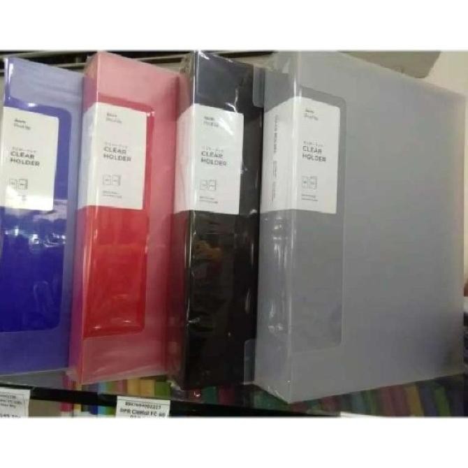 

TERMURAH - Clear Holder Daichi Folio 100 / Dokument keeper HITAM ( PCS )