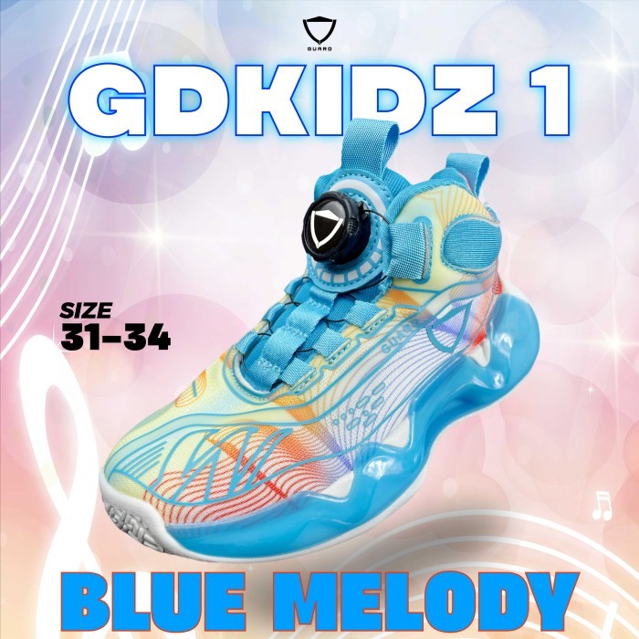 BERMUTU GUARD SEPATU BASKET GDK1 / GUQRD SEPATU BASKET ORIGINAL ANAK ANAK