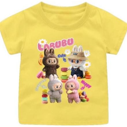 11,11 Baju Kaos Atasan Labubu Boneka In The Garden Anak Cowok/Cewek 1-12Tahun/Remaja/Dewasa S-7Xl Gr