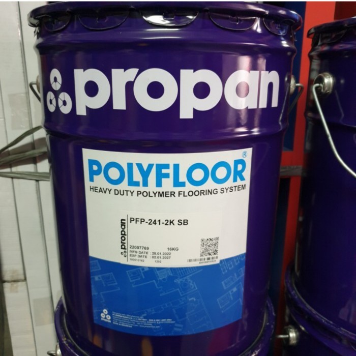 Propan PFP 241-2K (Clear) Cat Dasar Epoxy Lantai 20 kgset