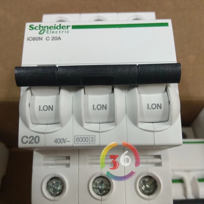 Termurah Mcb Ic60N 3P 6 A - 20 A
