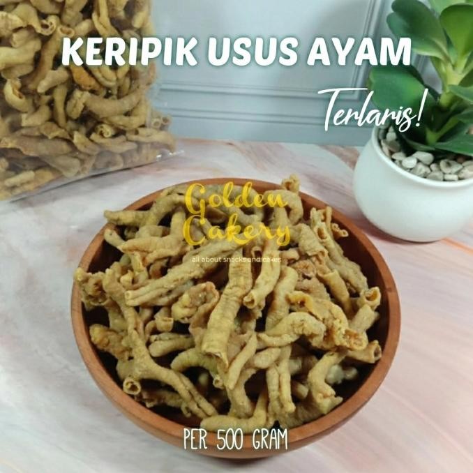 

KERIPIK KRIPIK USUS AYAM TERLARIS TERMURAH 500 GRAM LM99