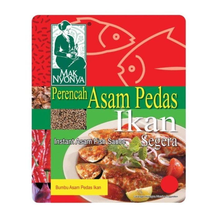 

Lhiu Mak Nyonya Asam Pedas Ikan 100G Bumbu Masak Instan Bumbu Import
