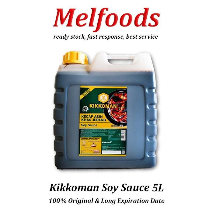 

Kikkoman All Purpose Soy Sauce HALAL 5L Kecap Asin Khas Jepang