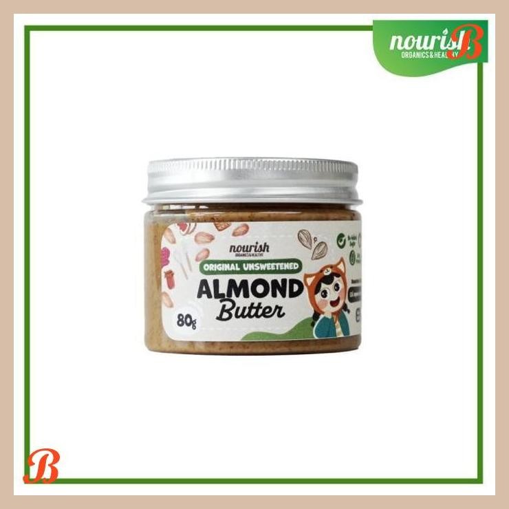 

| NN | NOURISH ORIGINAL UNSWEETENED ALMOND BUTTER
