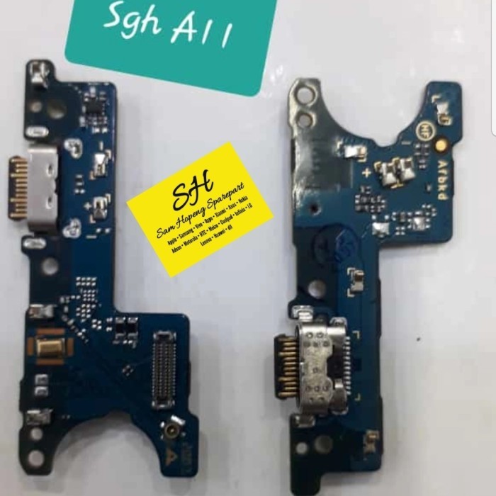 Samsung A11 A115 Flexible Fleksibel Connector Charger Pcb Cas Original